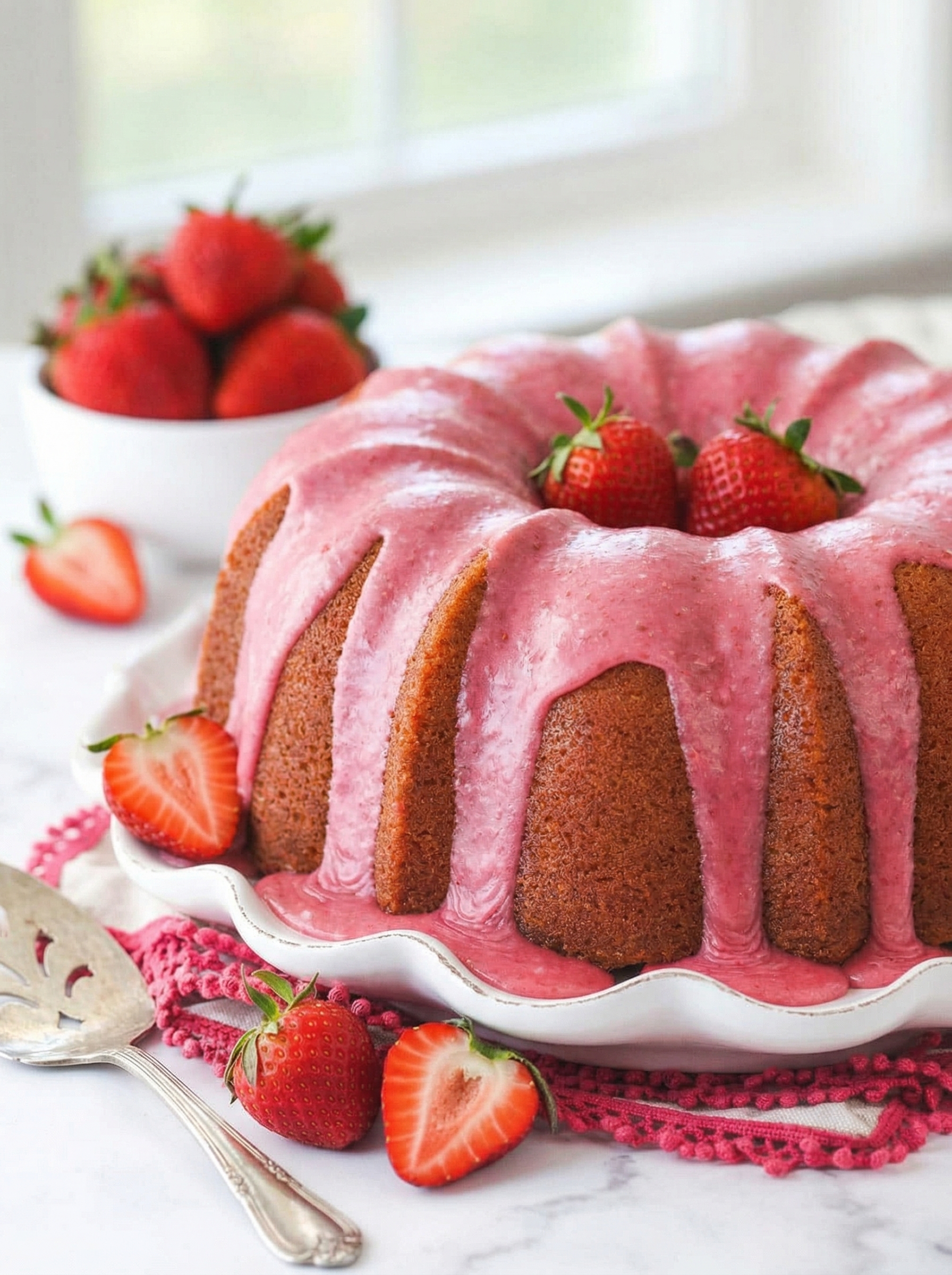 Strawberry Pound Cake: Ultimate Recipe for a Moist & Flavorful Dessert