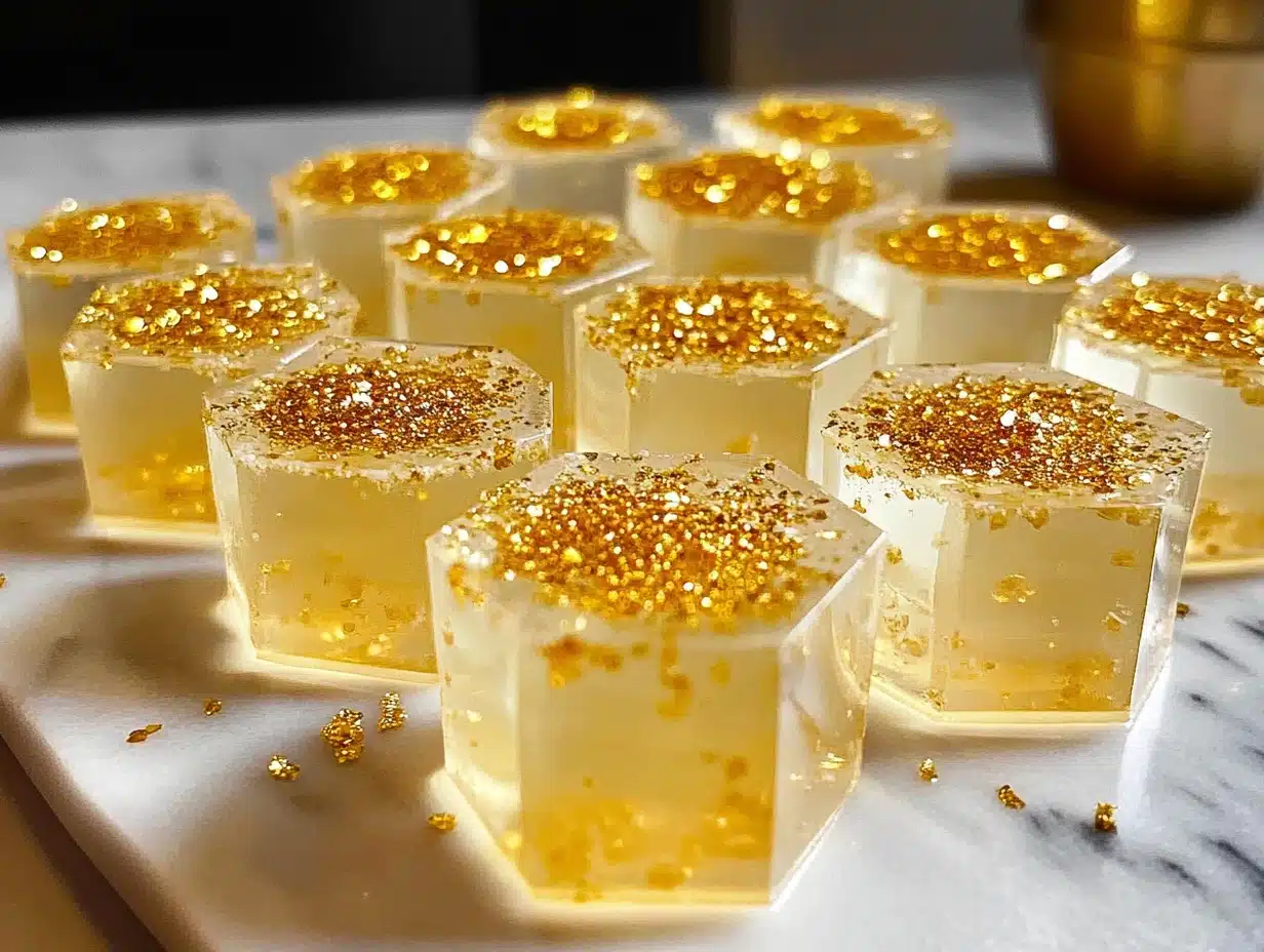 Sparkling Champagne Jello Shots Recipe | Easy Party Delight