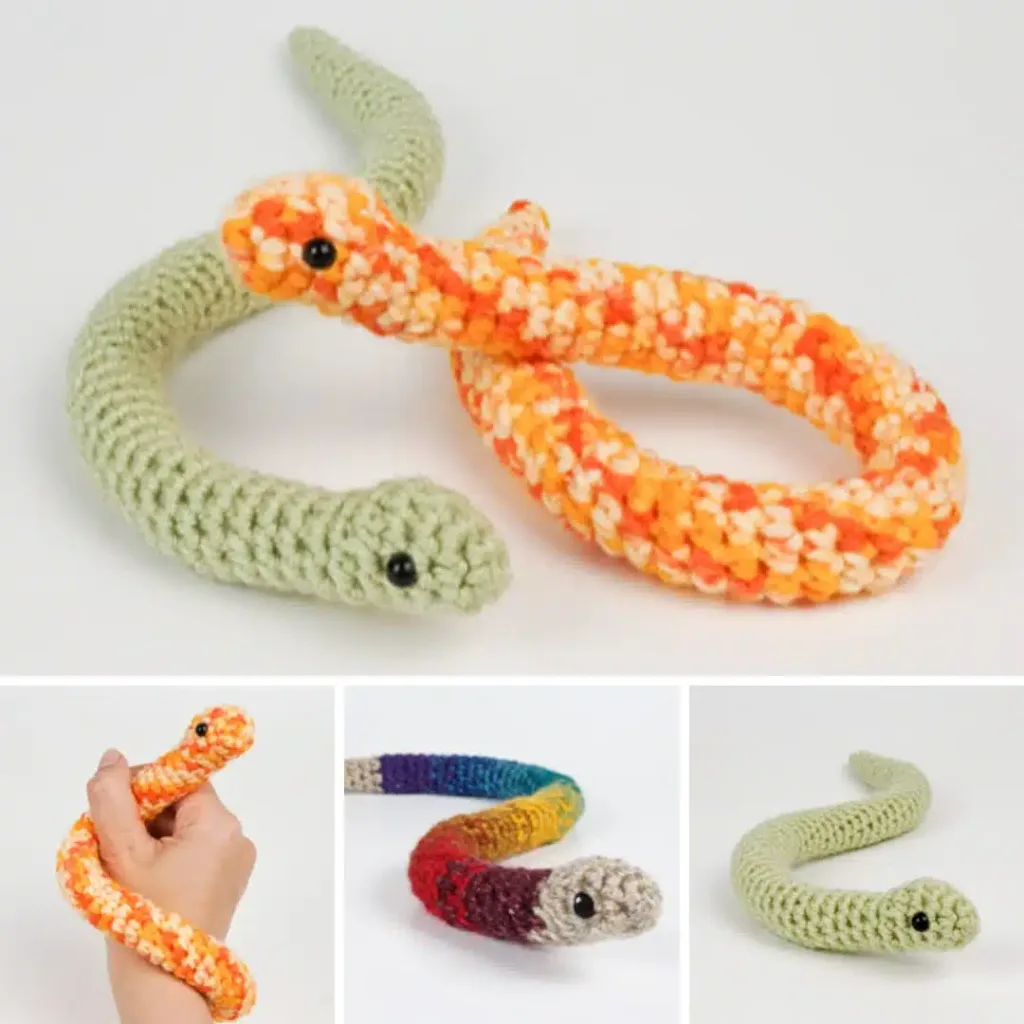 Baby Snake crochet
