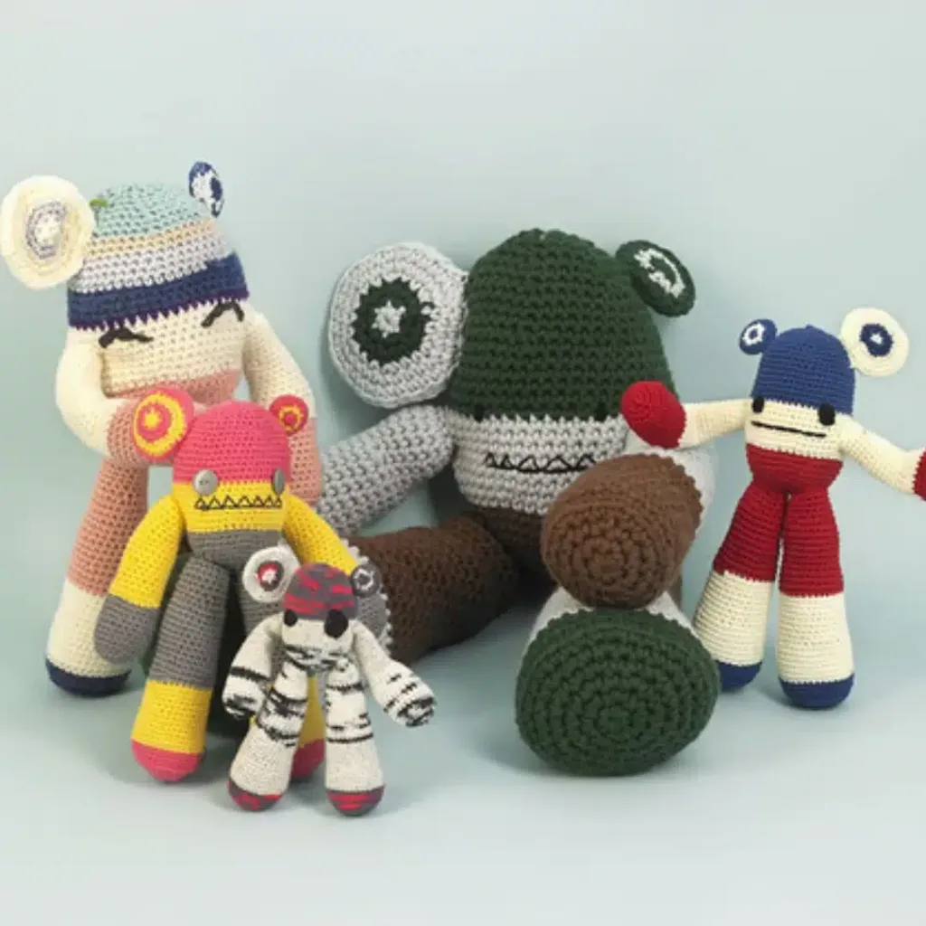 Conki the Crochet Monster