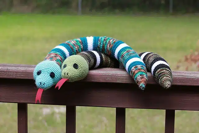 Crochet Boa Snake 