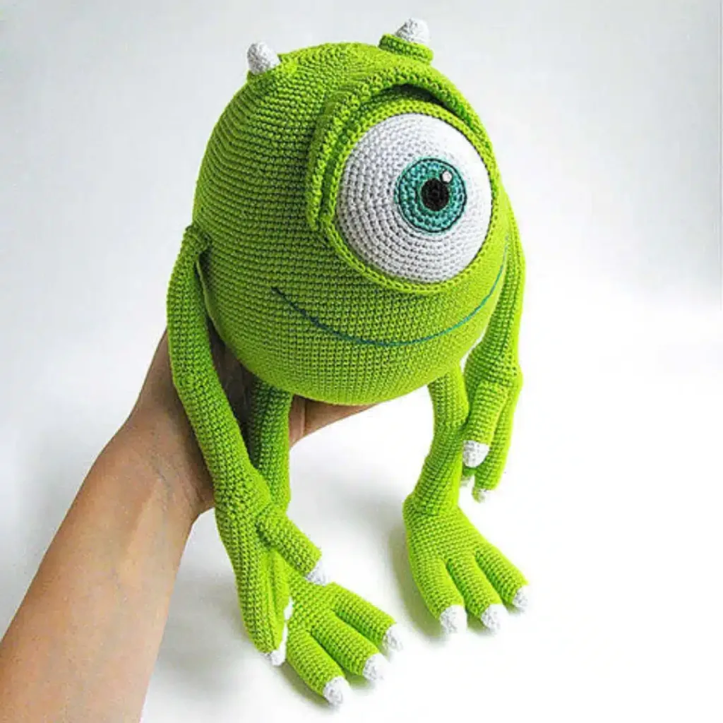 Crochet Monster pattern stitches a spooky buddy