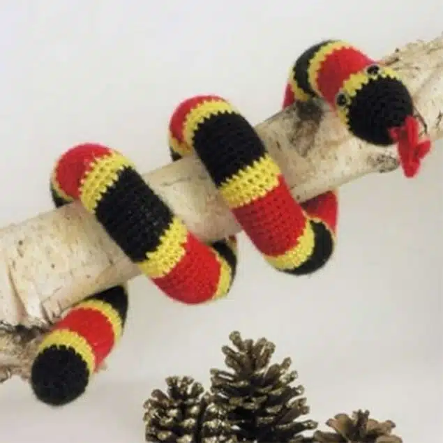 Free Crochet Coral Snake