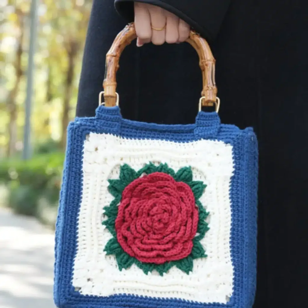 Granny Square Hand Bag