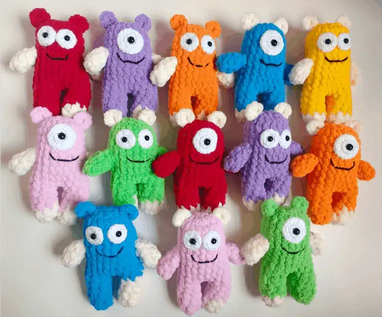 Rainbow Monsters – Amigurumi