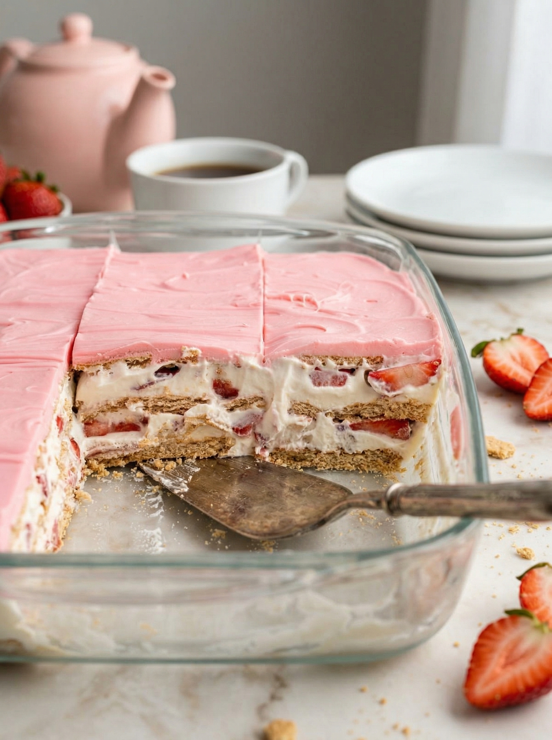 Strawberry Eclair Cake: The Trendiest No-Bake Treat in 2025