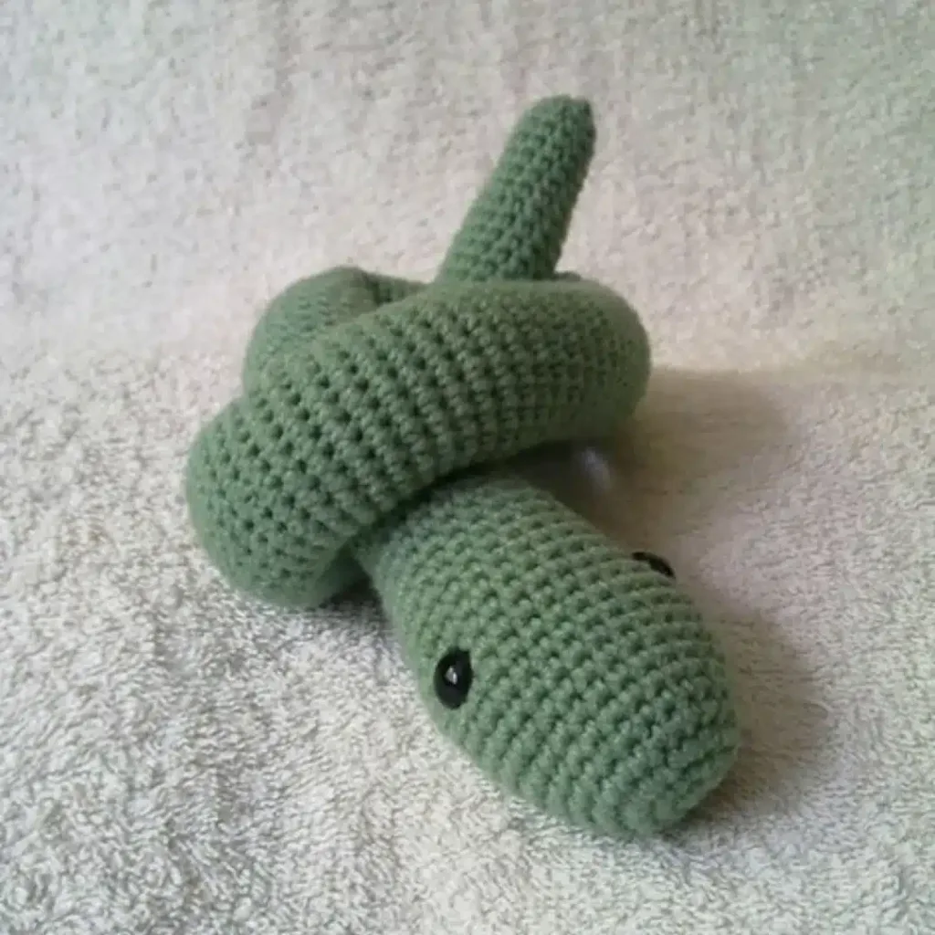  amigurumi snake 