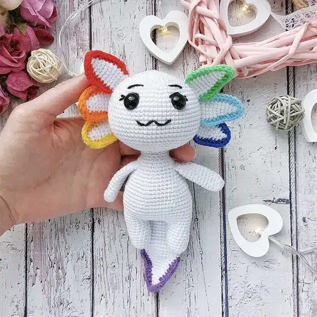 Best Axolotl Amigurumi Free Pattern