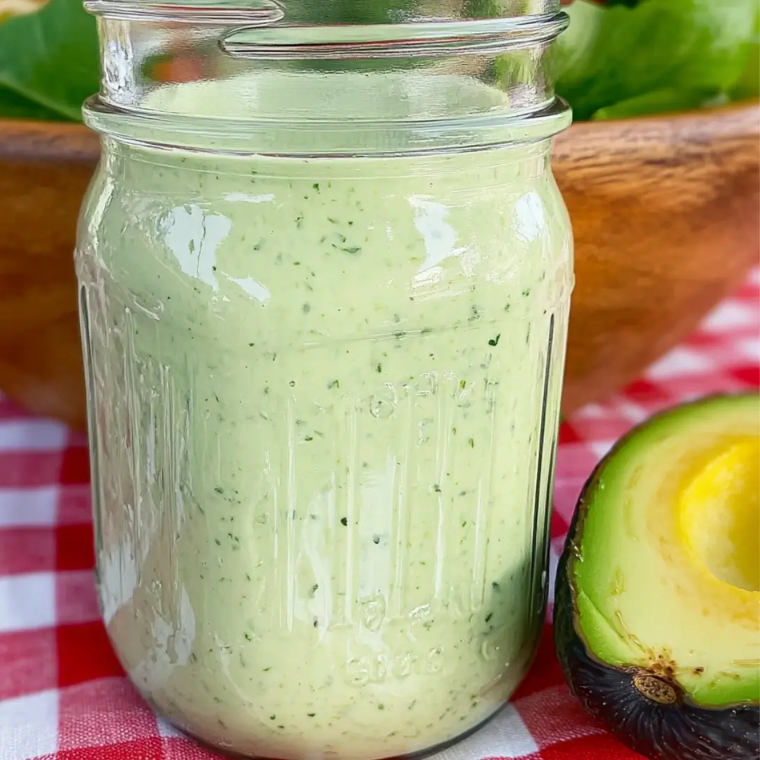 Easy Avocado Buttermilk Dressing