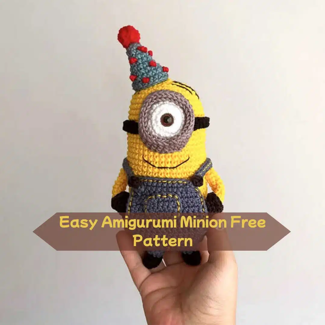 Easy Amigurumi Minion Free Pattern