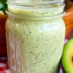 Easy Avocado Buttermilk Dressing