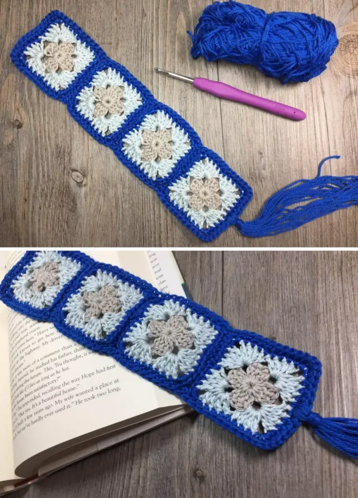 Granny Square Bookmark