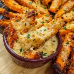 Parmesan Roasted Carrot Fries (30-Minute Snack!)