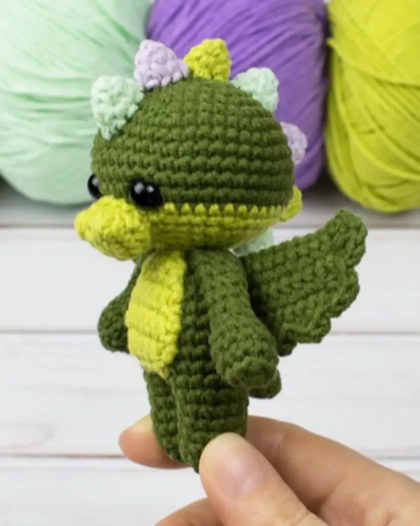 Tiny Dragon Amigurumi