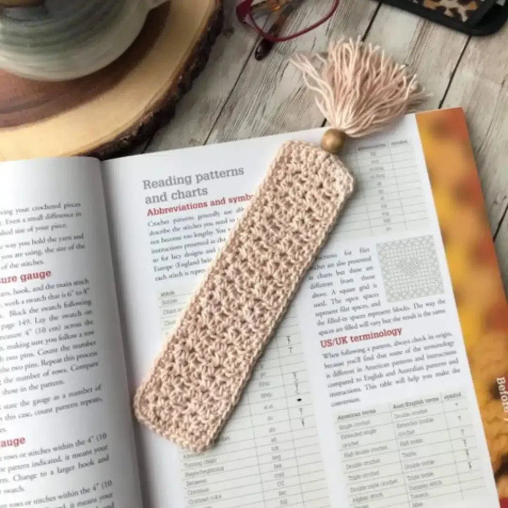 crochet bookmark pattern