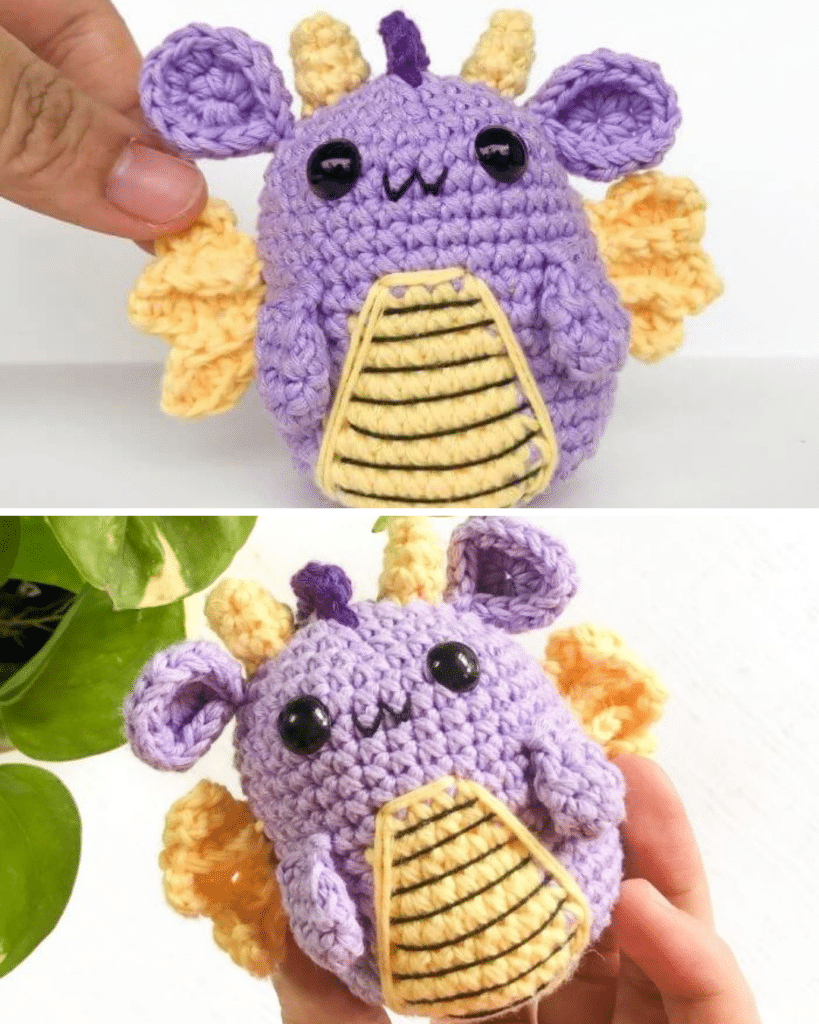 tiny keychain dragon