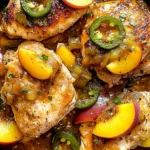 31-Minute Jalapeño Peach Chicken (Sweet and Spicy!)