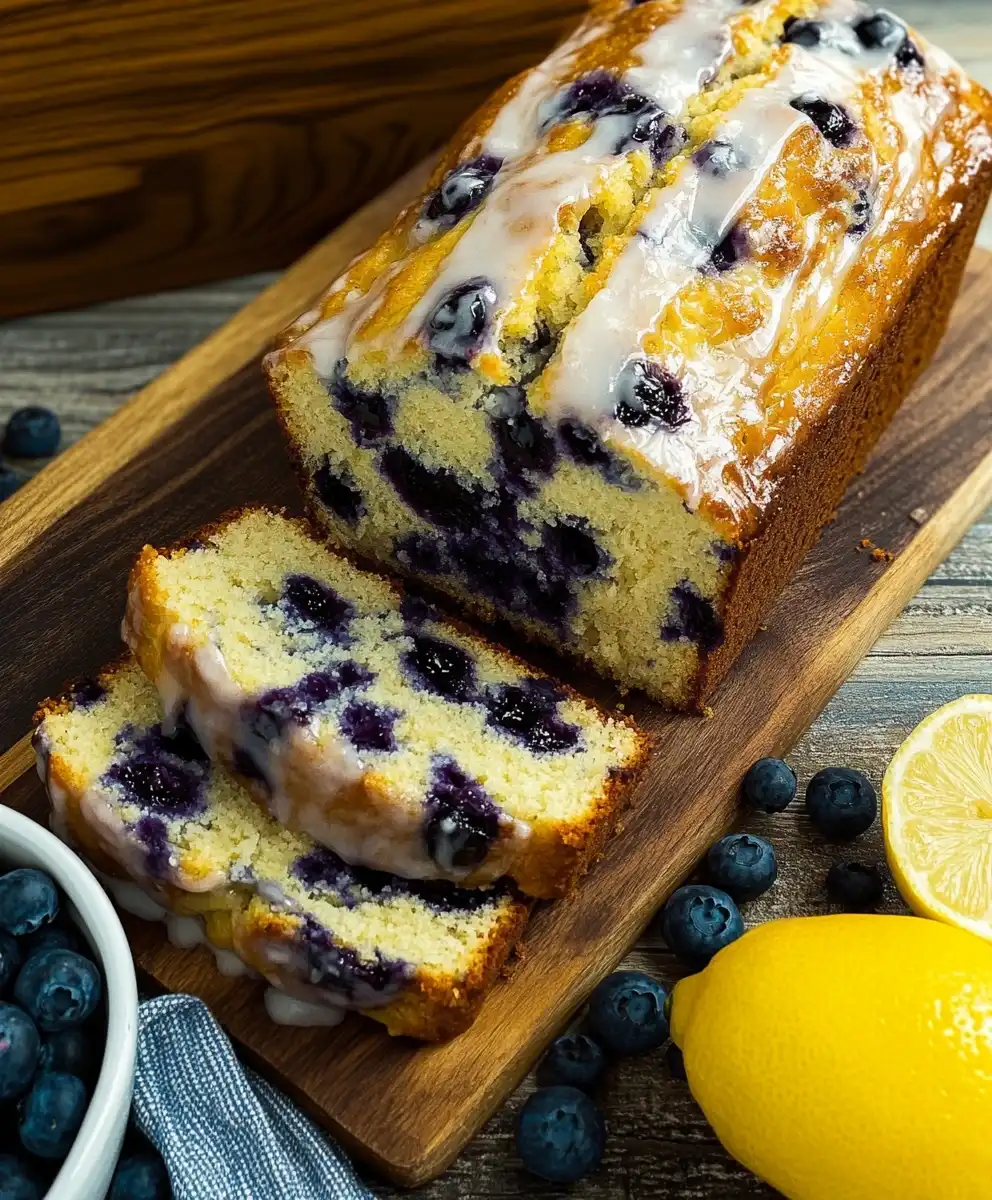Summer Blueberry Lemon Loaf (70-Min Recipe!)