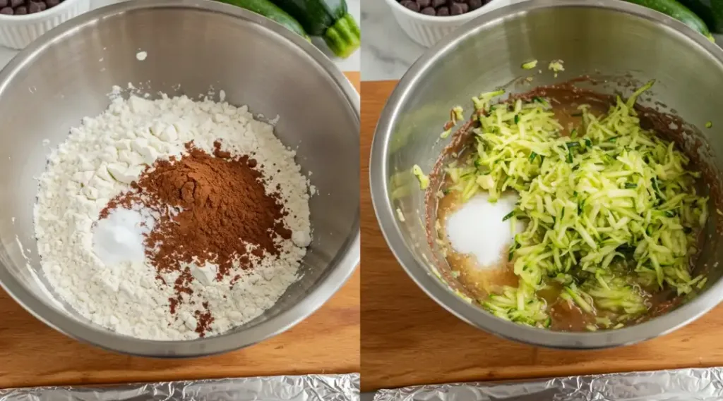 Chocolate Zucchini Brownies recipe