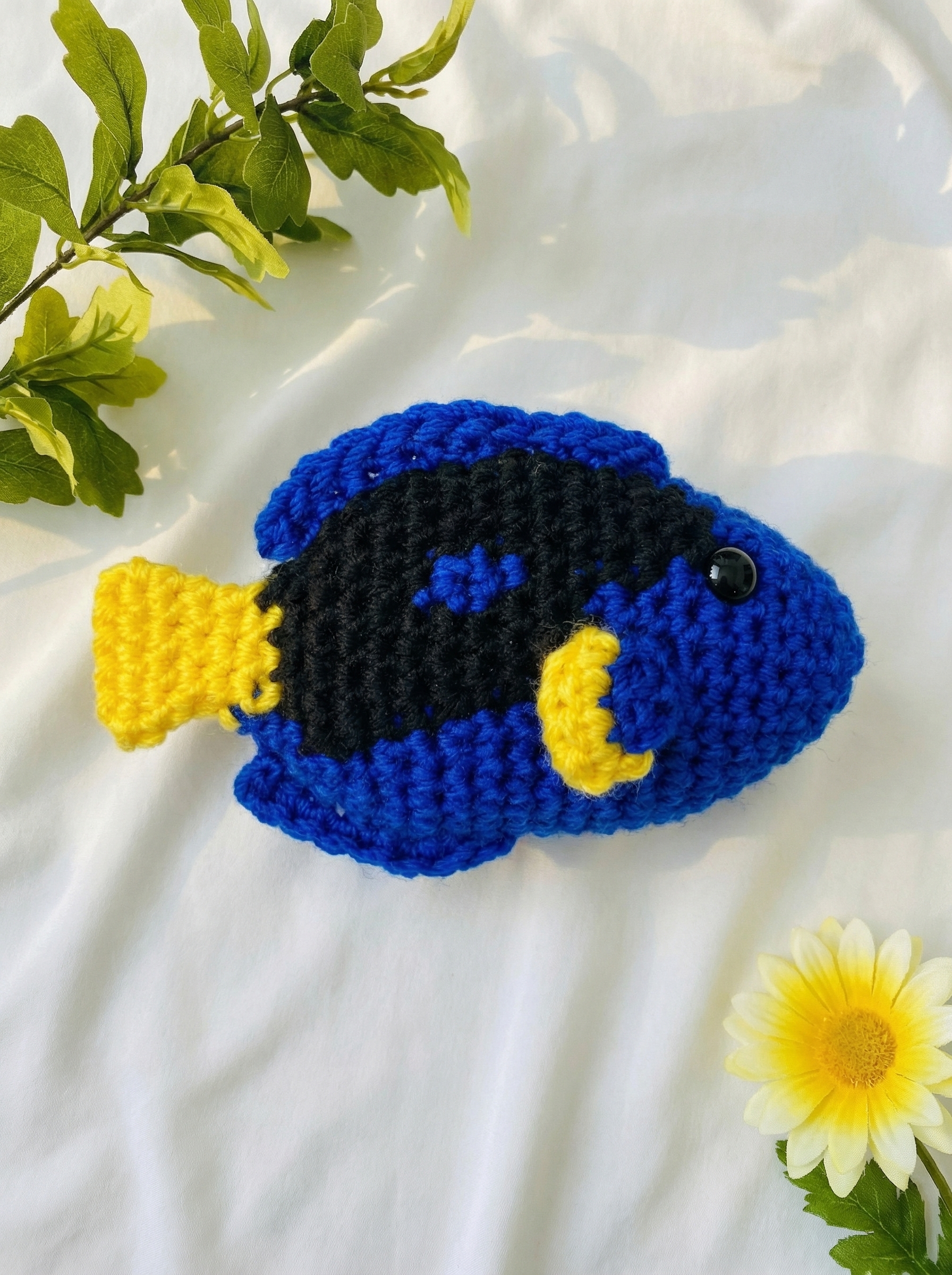 Amigurumi Blue Tang Free Fish Crochet Pattern