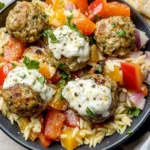 Greek Meatballs & Orzo