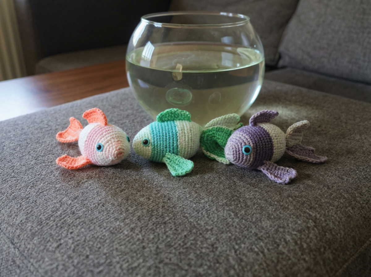 How to Crochet a Fish – No-Sew Fish Amigurumi (Free)