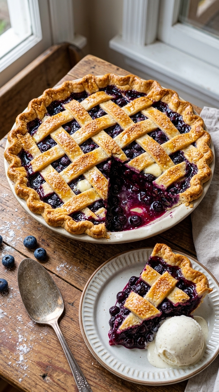 Easy Best Blueberry Pie Recipe