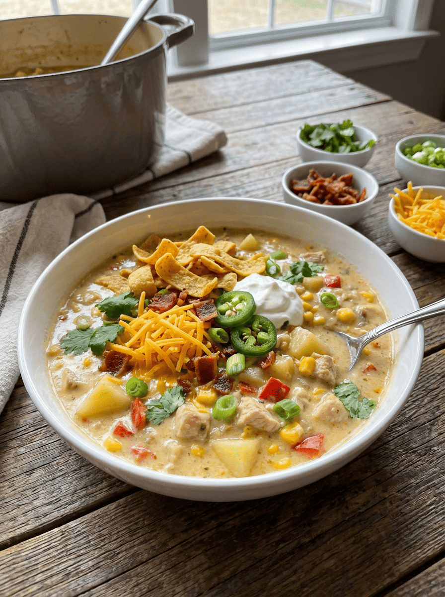 Best Creamy Chicken Corn Chowder