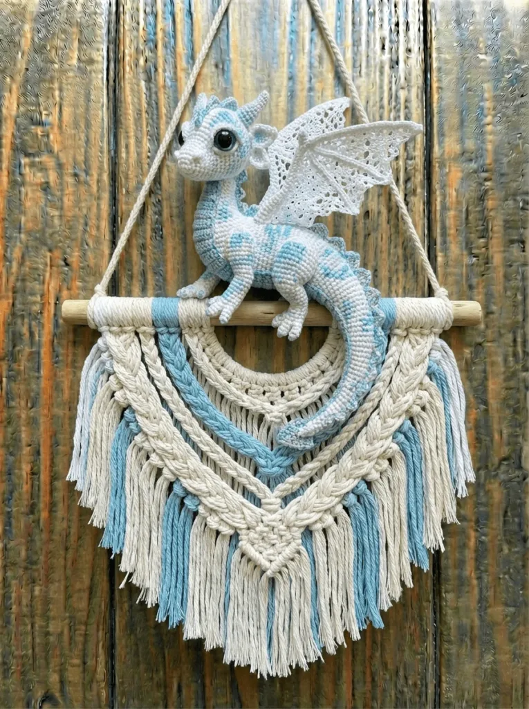 Crochet Dragonn Wall Hanging