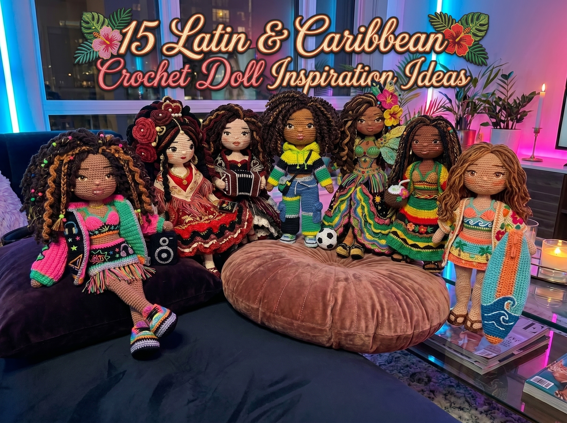 15 Latin Caribbean Crochet Doll Inspiration Ideas You Need to See