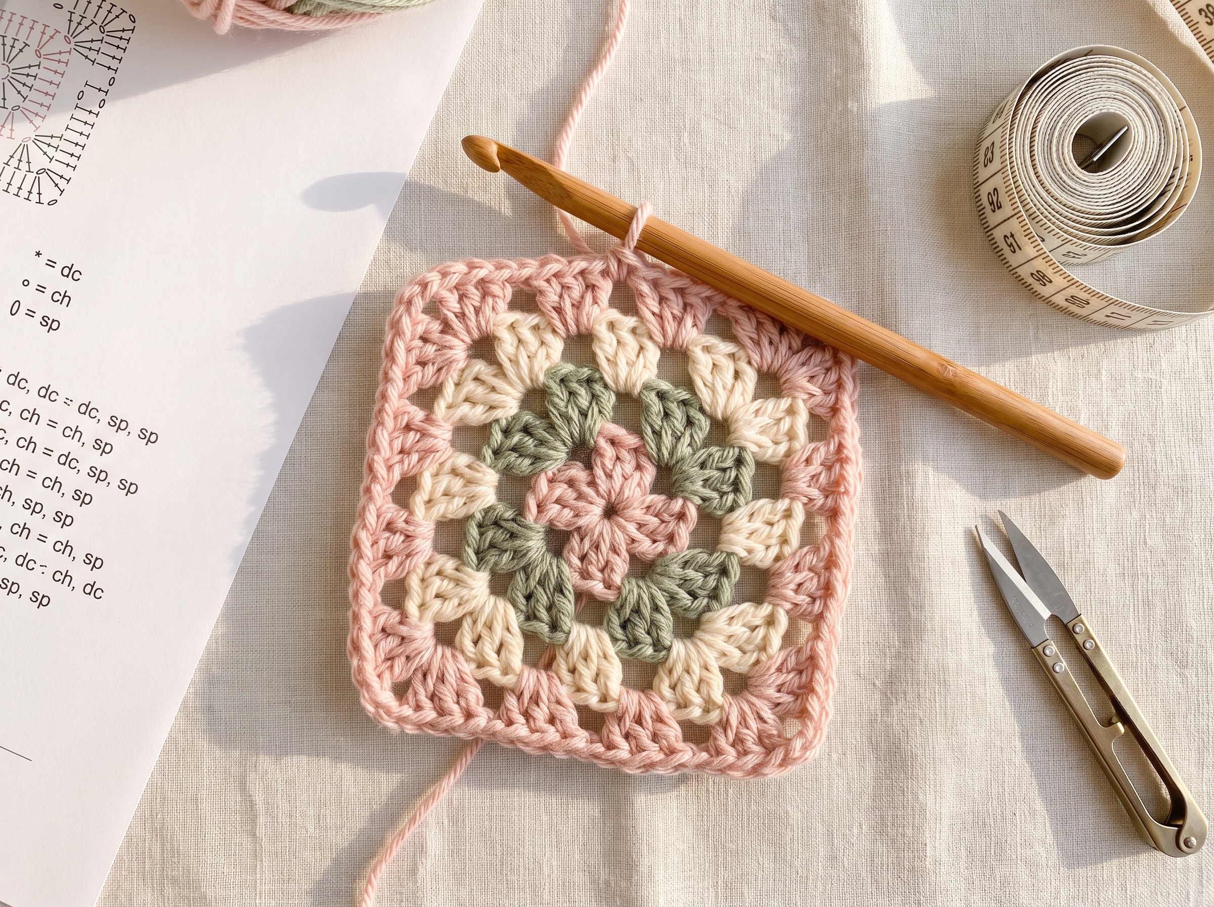 How to Read a Crochet Pattern: A Beginner’s Guide to Abbreviations, Sizing & Stitch Counts